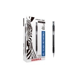 BOLIGRAFO J ROLLER RX ZEBRA PUNTO FINO 0.5 TINTA GEL NEGRO