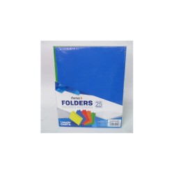 FOLDER CARTA FORTEC INTENSO ARCOIRIS 25PZ