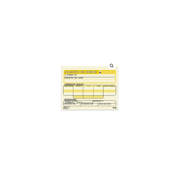 SOLICITUD DE CHEQUE 1/4 CARTA 50H CANARIO
