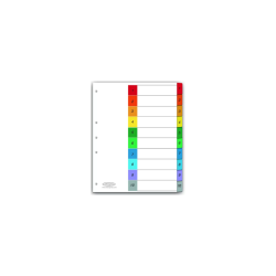 SEPARADOR BRISTOL WILSON JONES CON 10 DIVISIONES