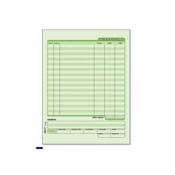 POLIZA DE DIARIO CARTA 50H VERDE (MANO) PRINTAFORM