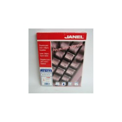 ETIQUETA LASER+INKJET 8.5X10.2CMS 600E J5164 JANEL