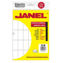 ETIQUETA BLANCA 19X38MM 630 E CLASICA No 23 JANEL
