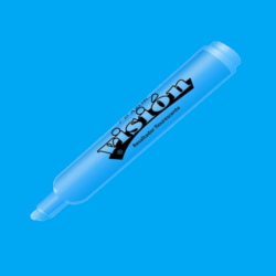 RESALTADOR AZOR VISTA VISION AZUL PUNTA CINCEL