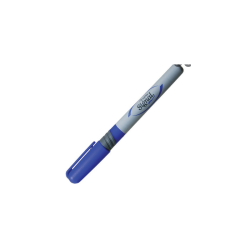 MARCADOR PERMANENTE AZOR SIGNAL DUO AZUL PUNTO FINO/ULTRAFINO
