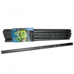 LAPIZ DE GRAFITO EKUZ HEX No 2 AMARILLO