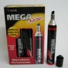MARCADOR PERMANENTE MEGA SIZE NEGRO