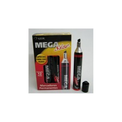MARCADOR PERMANENTE MEGA SIZE NEGRO