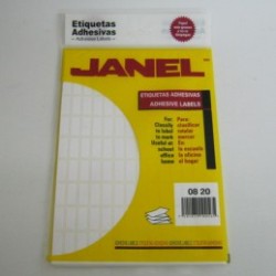 ETIQUETA BLANCA 08X20MM 2520 E CLASICA No 4 JANEL