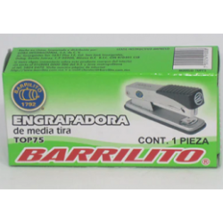 ENGRAPADORA METALICA BARRILITO ECONOMICA MEDIA TIRA