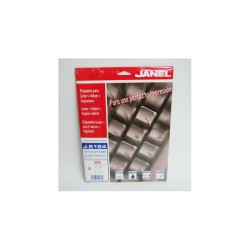 ETIQUETA LASER+INKJET 8.5X10.2CMS 150E J5164 JANEL