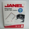 ETIQUETA LASER+INKJET 5.1X10.2CMS 250E J5163 JANEL