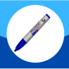 MARCADOR PERMANENTE SIGNAL XTRA 0.7MM AZUL RECARGABLE