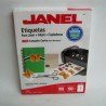 ETIQUETA LASER+INKJET 21.6X27.9CMS 100E J5165 JANEL