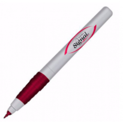 MARCADOR PERMANENTE SIGNAL ULTRAFINO ROJO