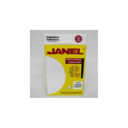 ETIQUETA BLANCA 16X22MM 1280 E CLASICA No 2 JANEL