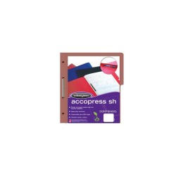 CARPETA T PRESSB CARTA MC ACCO C/BROCHE 8CMS SIN PERCALINA CAOBA