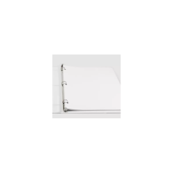 CARPETA VINIL PANORAMICA 361 CARTA BLANCA 0.5" ARILLO EN O 100HJ