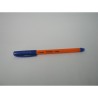 BOLIGRAFO PUNTO FINO 0.7MM PIN POINT AZUL BARRIL AMARILLO