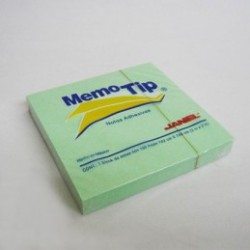 NOTAS ADHESIVAS JANEL MEMOTIP 3X3 100H PASTEL