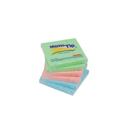NOTAS ADHESIVAS JANEL MEMOTIP 3X3 100H PASTEL