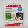 ETIQUETA LASER+INKJET 21.6X27.90CMS 25E J5165 JANEL