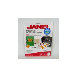 ETIQUETA LASER+INKJET 21.6X27.90CMS 25E J5165 JANEL