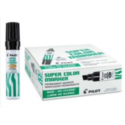 MARCADOR PERMANENTE PILOT SC 6600 JUMBO NEGRO