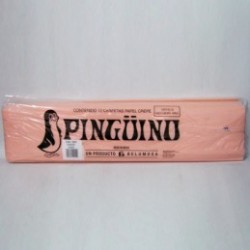 PAPEL CREPE 21 SALMON PINGUINO 0.50X2MTS