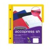 CARPETA T PRESSB CARTA ACCO MC C/BROCHE 8CMS SIN PERCALINA AMARILLA