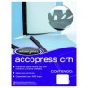 CARPETA T PRESSB CARTA CRH ACCO C/BROCHE 8CMS PERCALINA AZUL CLARO