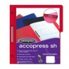 CARPETA T PRESSB CARTA MC ACCO C/BROCHE 8CMS SIN PERCALINA ROJA