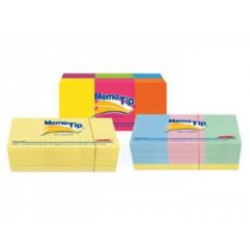 NOTAS ADHESIVAS JANEL MEMOTIP 1.5X2 100H PASTEL