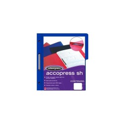 CARPETA T PRESSB CARTA MC ACCO C/BROCHE 8CMS SIN PERCALINA AZUL