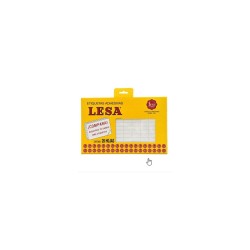 ETIQUETA CHICA BLANCA LESA 20X8MM 1400E