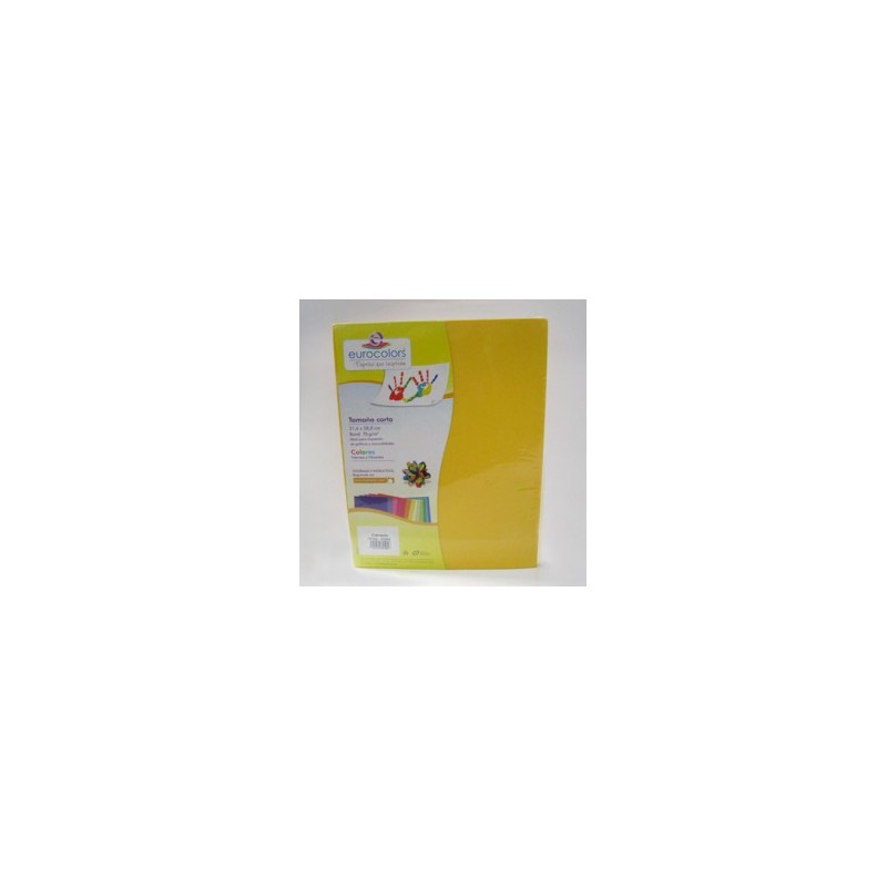 PAPEL CARTA CANARIO 100H EUROCOLOR