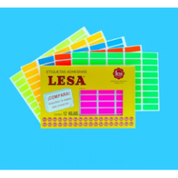 ETIQUETA CHICA FLOURES ROSA LESA 38X13MM 25