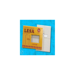 ETIQUETA CHICA BLANCA LESA 51X7MM 800